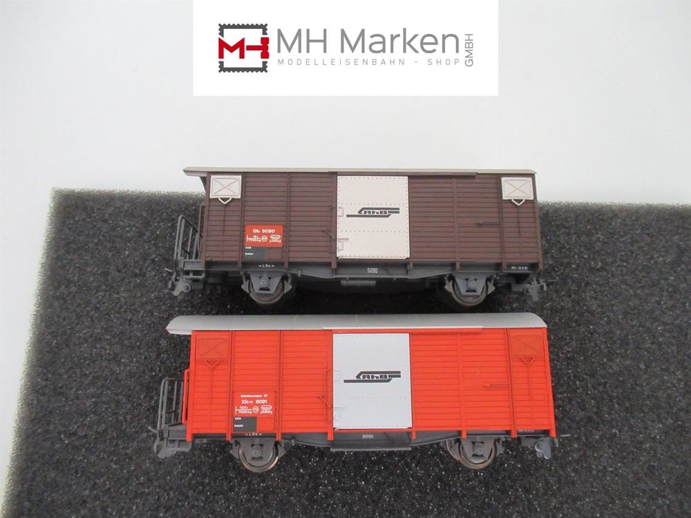 Bemo H0m RhB Materialwagen Xk9021 (Neu (gemäss Beschreibung)) in