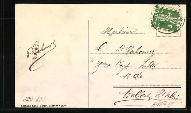 Cartes postales: AK Boncourt, Vue generale – D'occasion à Berlin par bartko-reher 1