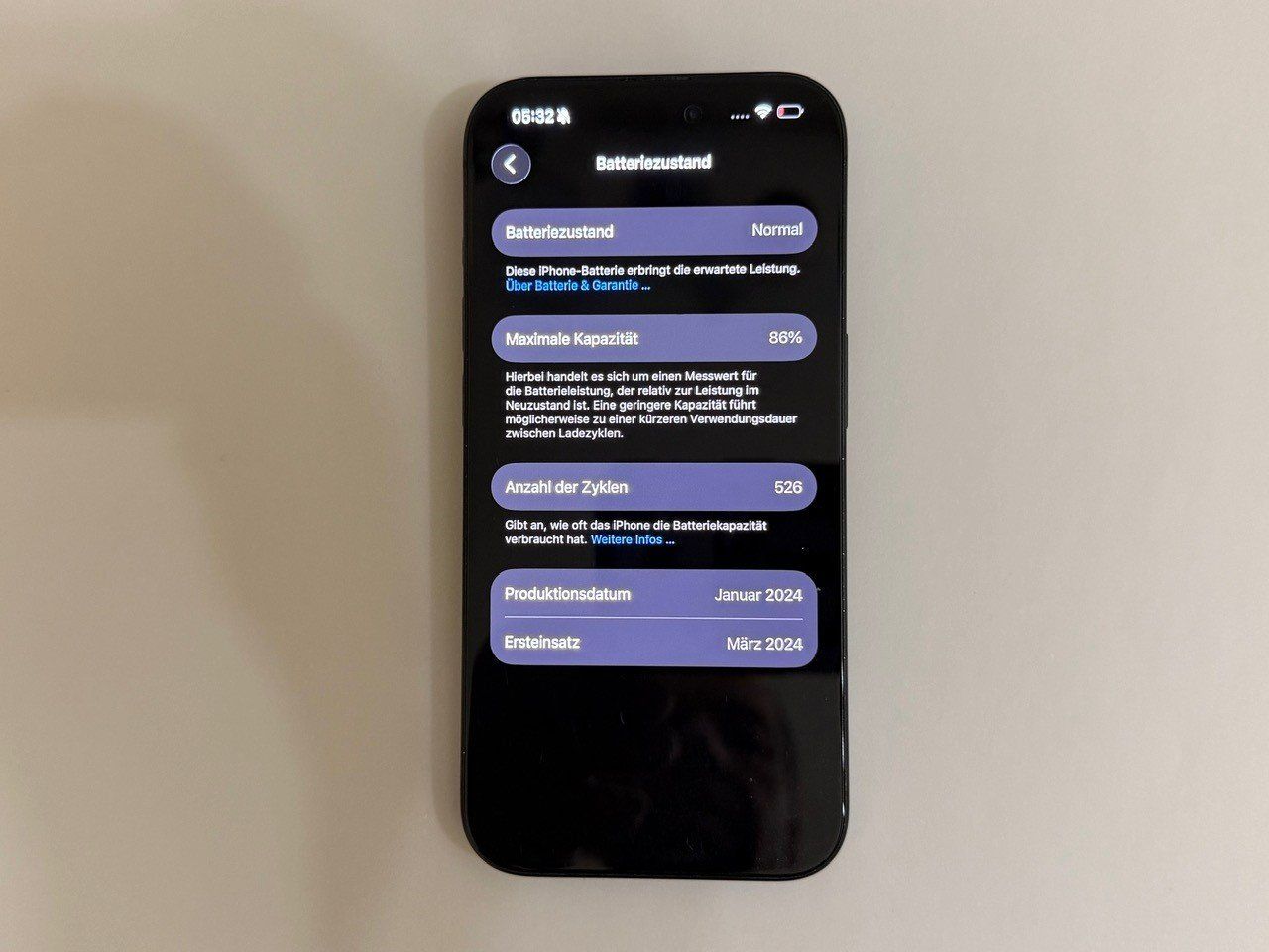 Apple Handys / Smartphones: iPhone 15 Pro, 512GB, mit Sturzschaden – Gebraucht aus Moenchaltorf von pipopeier 3