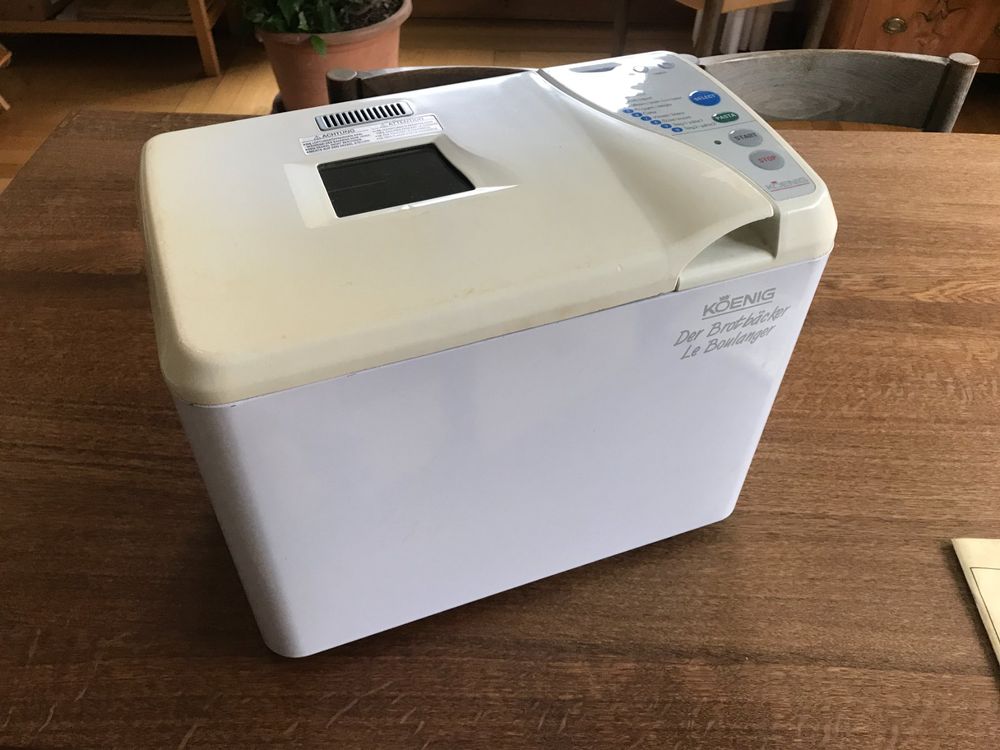 Brotbackmaschine König (Gebraucht) in Wabern für CHF 18 – nur Abholung ...