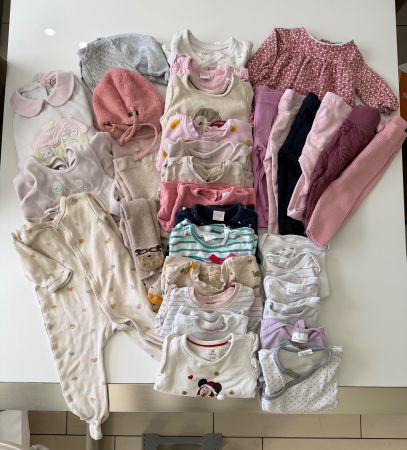 Grosses Mädchen Winterkleider Paket Gr. 62/68