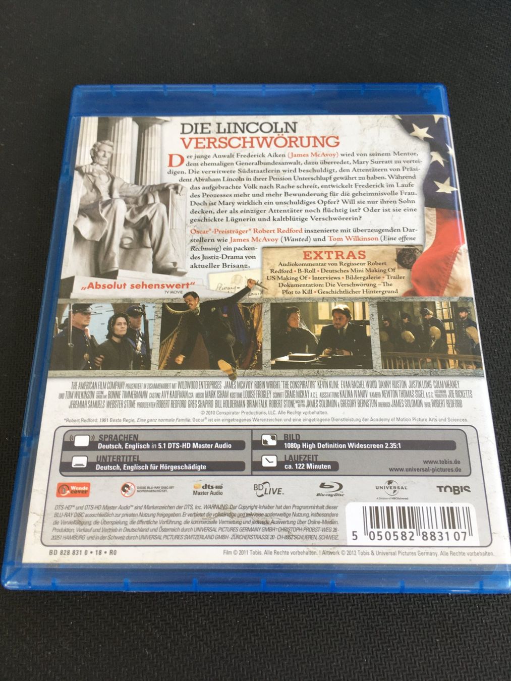 Tutti i DVDs: Die Lincoln Verschwörung [Blu-ray] – Usato da St.Gallen venduto da MedienJoe 1