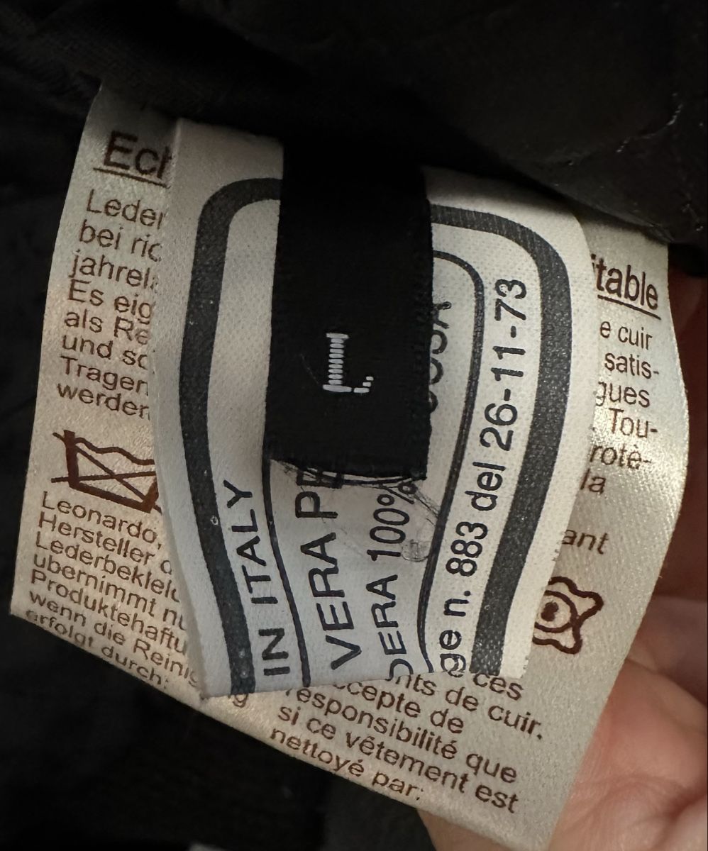 Giacche: Leonardo Lederjacke, echtes Leder, Top Zustand, Gr. L – Nuovo (secondo la descrizione) da Beringen venduto da Swisscat01 4