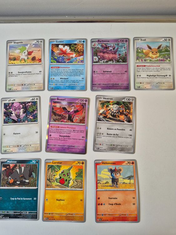 Pokémon Cartes à collectionner: 10 Pokémon Karten – Neuf (Voir description) à Dietikon par grafad