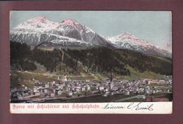 DAVOS - Schiahörner - Schatzalpbahn - 1903