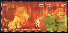 2001 INDIEN THE LEON AND THE RABBIT 2 MARKEN ZUSAMMENHÄNGEND