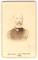 Fotografie General von Willich in Unifor