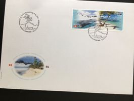 FDC 17.11.2016 Gemeinschaft  Schweiz-Dominikanische Republik