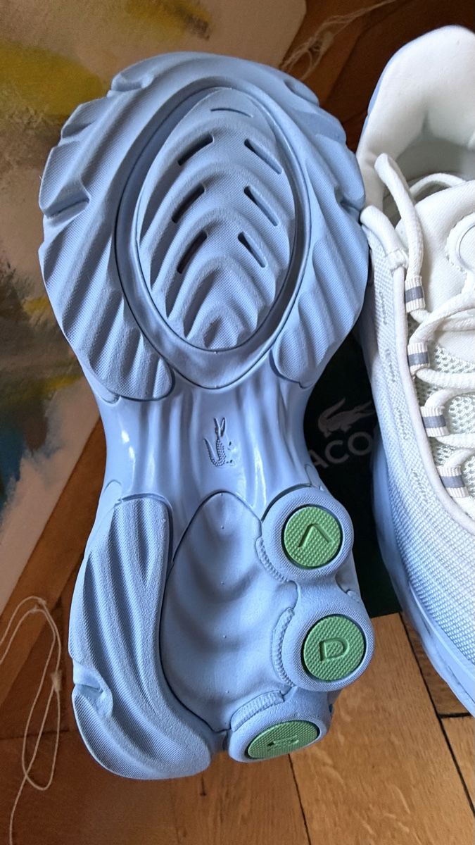 Lacoste Scarpe da donna: Lacoste Turnschuhe weiss/hellblau Grösse 39 neu – Nuovo e nell'imballaggio originale da Bern venduto da VintageRuth 8