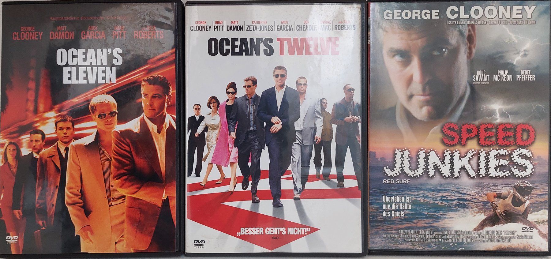 Tutti i DVDs: 3 DVD mit George Clooney – Usato da Münchenbuchsee venduto da mummeli