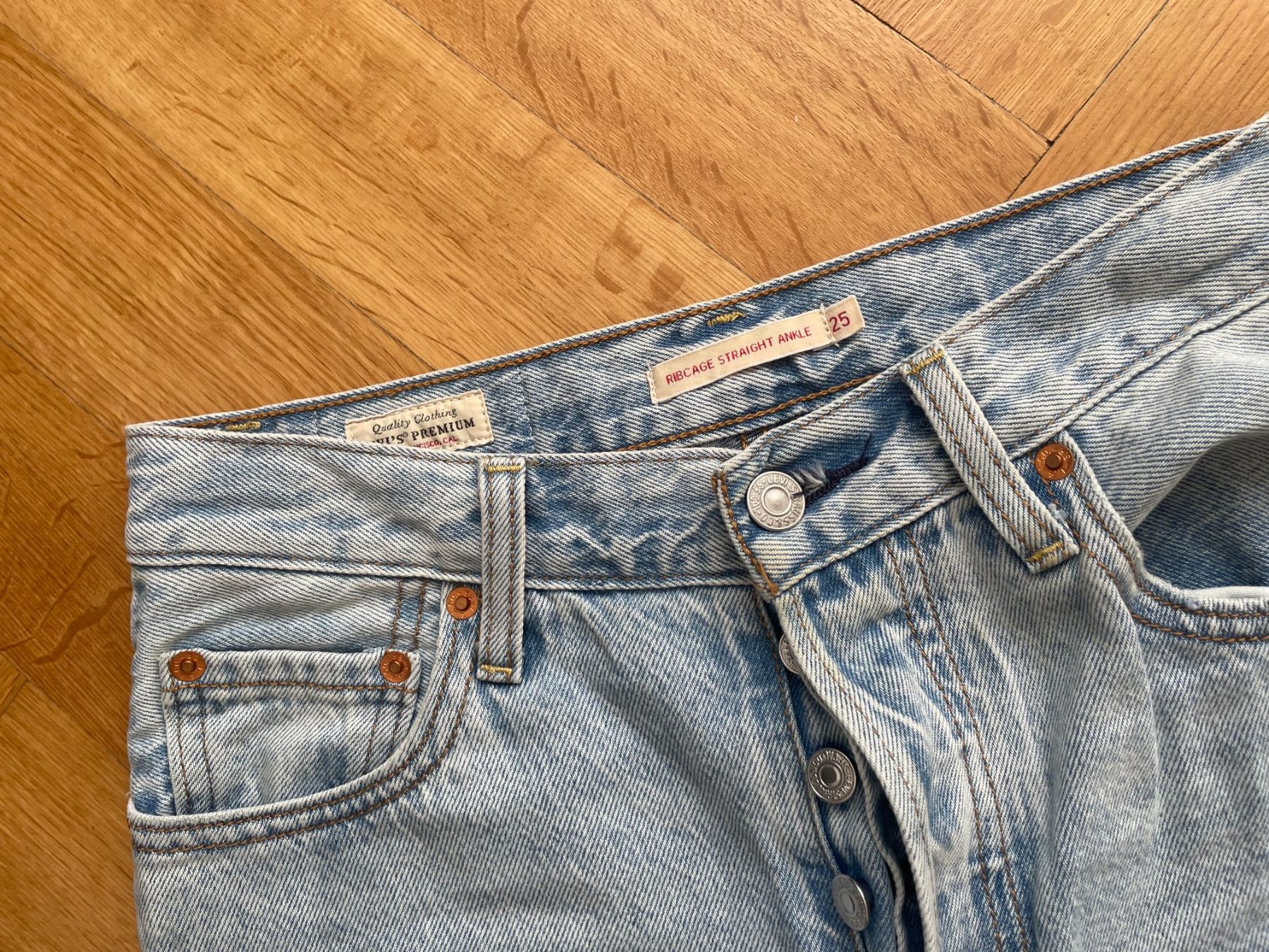 Levi's Jeans: Levi's Ribcage Straight Ankle – Nuovo (secondo la descrizione) da Bern venduto da sim_g75j 2