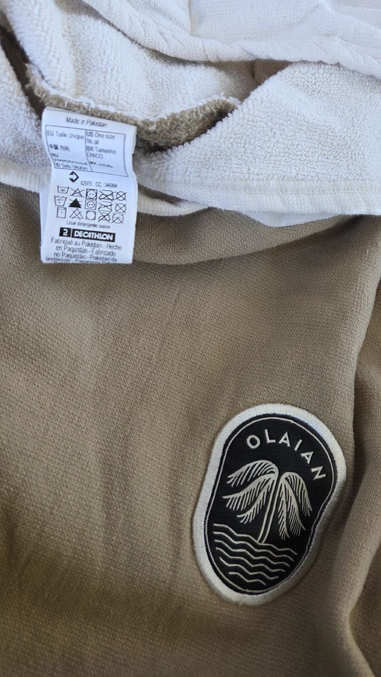 Decathlon Accappatoi: Bade Poncho "mobile Umkleidekabine" OLAIAN – Nuovo (secondo la descrizione) da Hausen am Albis venduto da pear04 5
