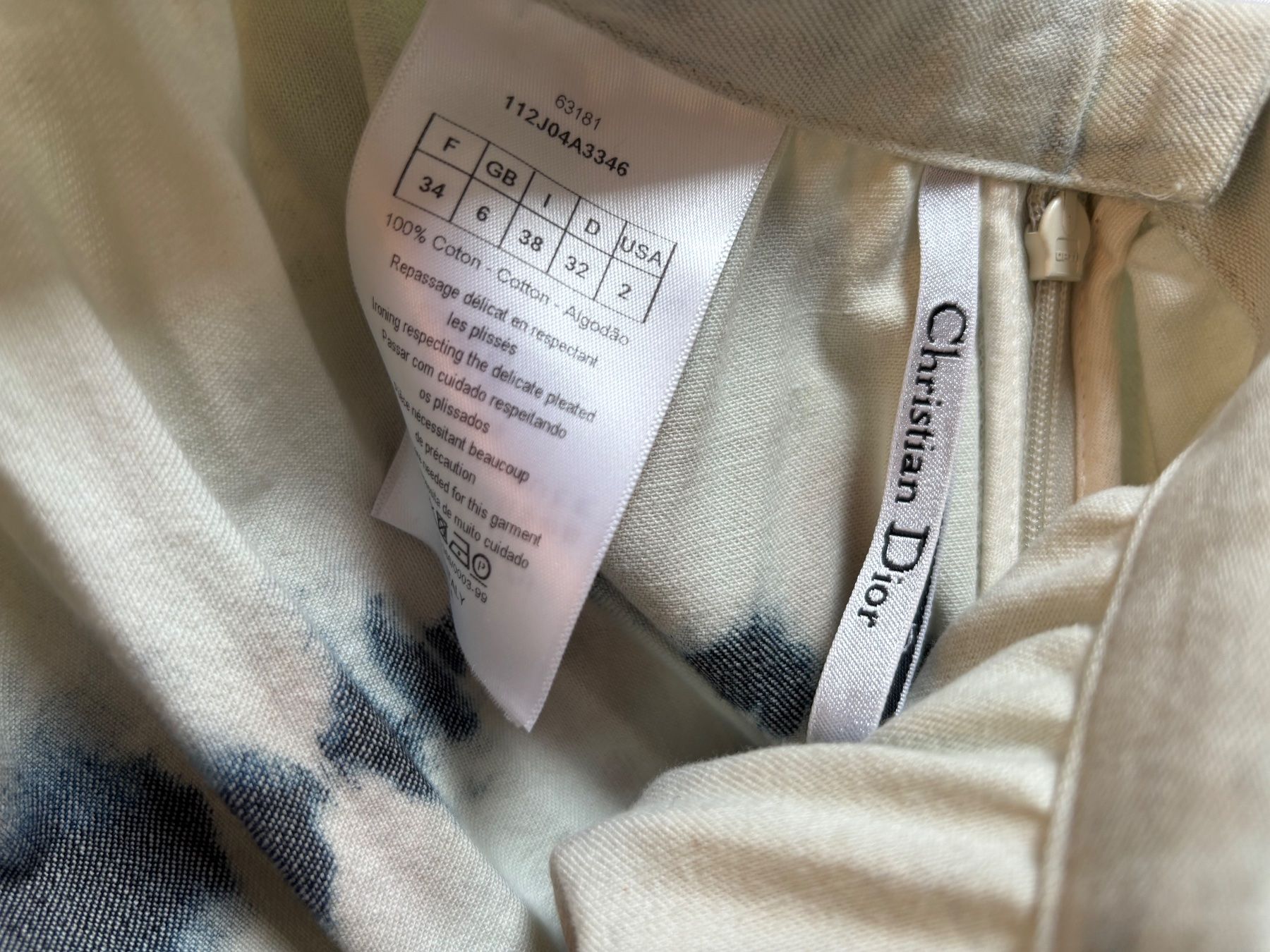 Dior Gonne: DIOR Jupe , feinste Baumwolle Gr. 32 – Usato da Herrliberg venduto da mayfi 8