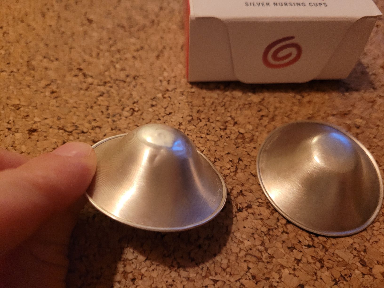Silverette Accessori per l’allattamento: Silverette Silver Nursing Cups, very good condition – Usato da Bern venduto da alukasik 1