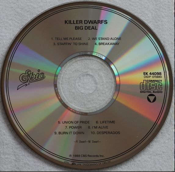 CDs: Killer dwarfs - Big deal – Gebraucht aus St-Cergue von VeganWarrior 1