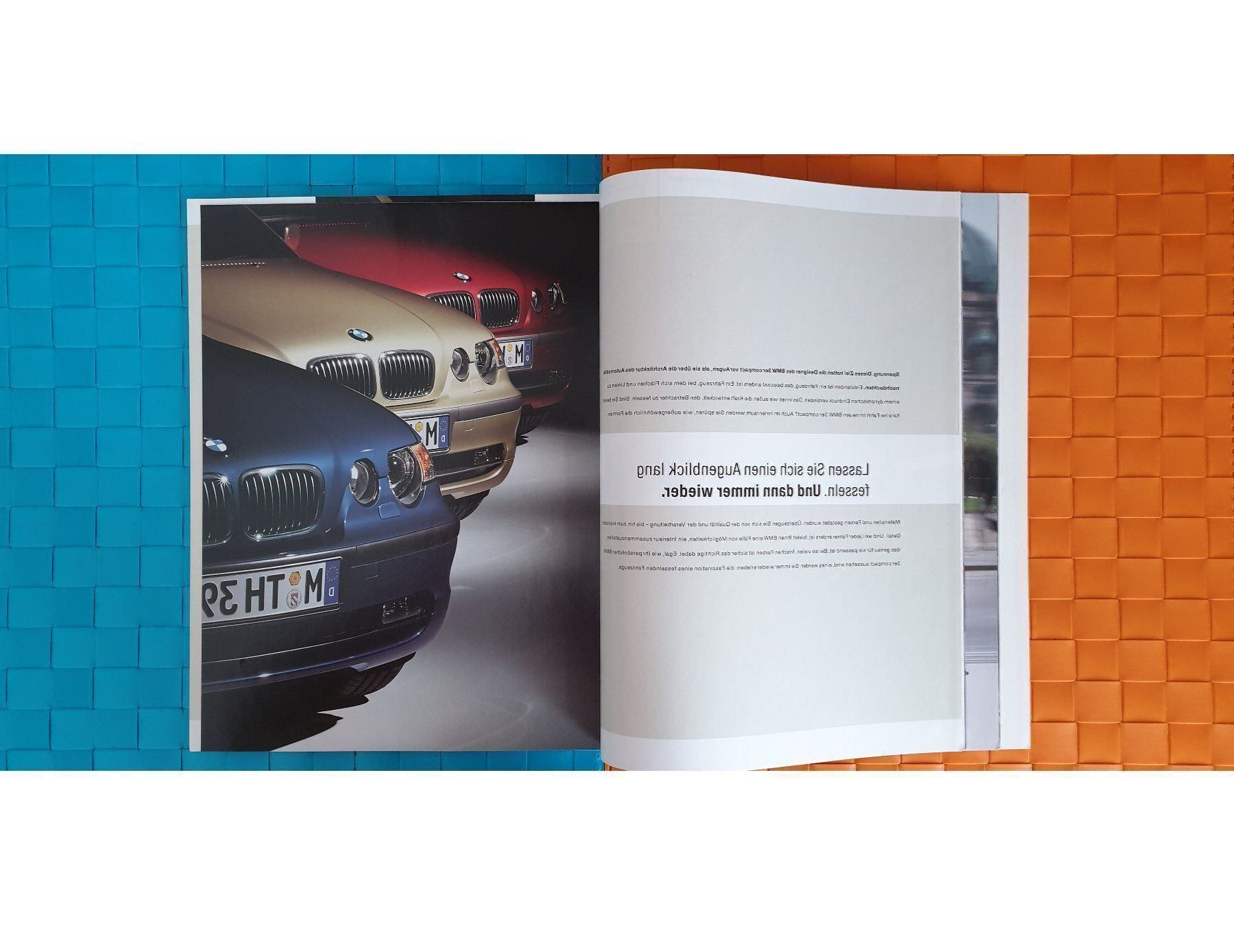 Zeitschriften & Magazine: BMW 3er COMPACT E46 / 316ti, 325ti - Prospekt / Poster – Neu (gemäss Beschreibung) aus Viganello von CARLiteratur 4