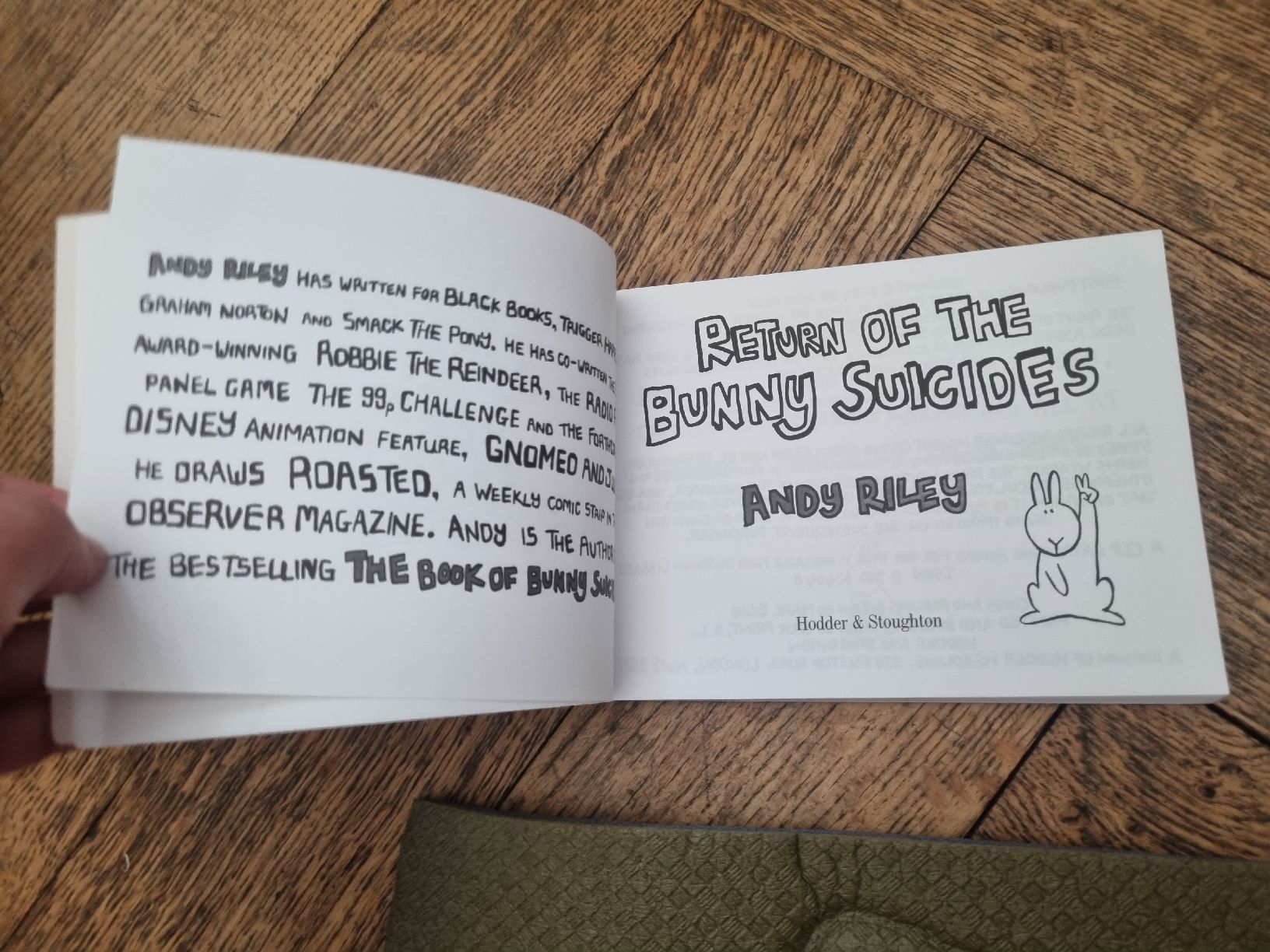 Fumetti: BD "Return of the Bunny Suicides" Andy Riley  – Usato da Fribourg venduto da sal_5ln6 6