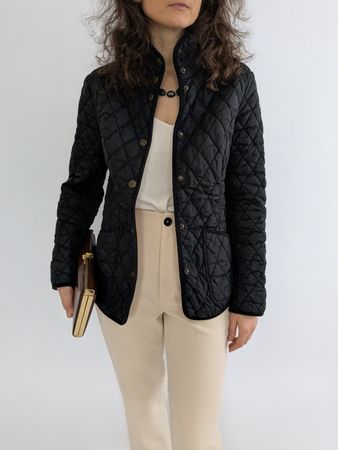 Next Steppjacke Schwarz, Grösse 38, Herbst