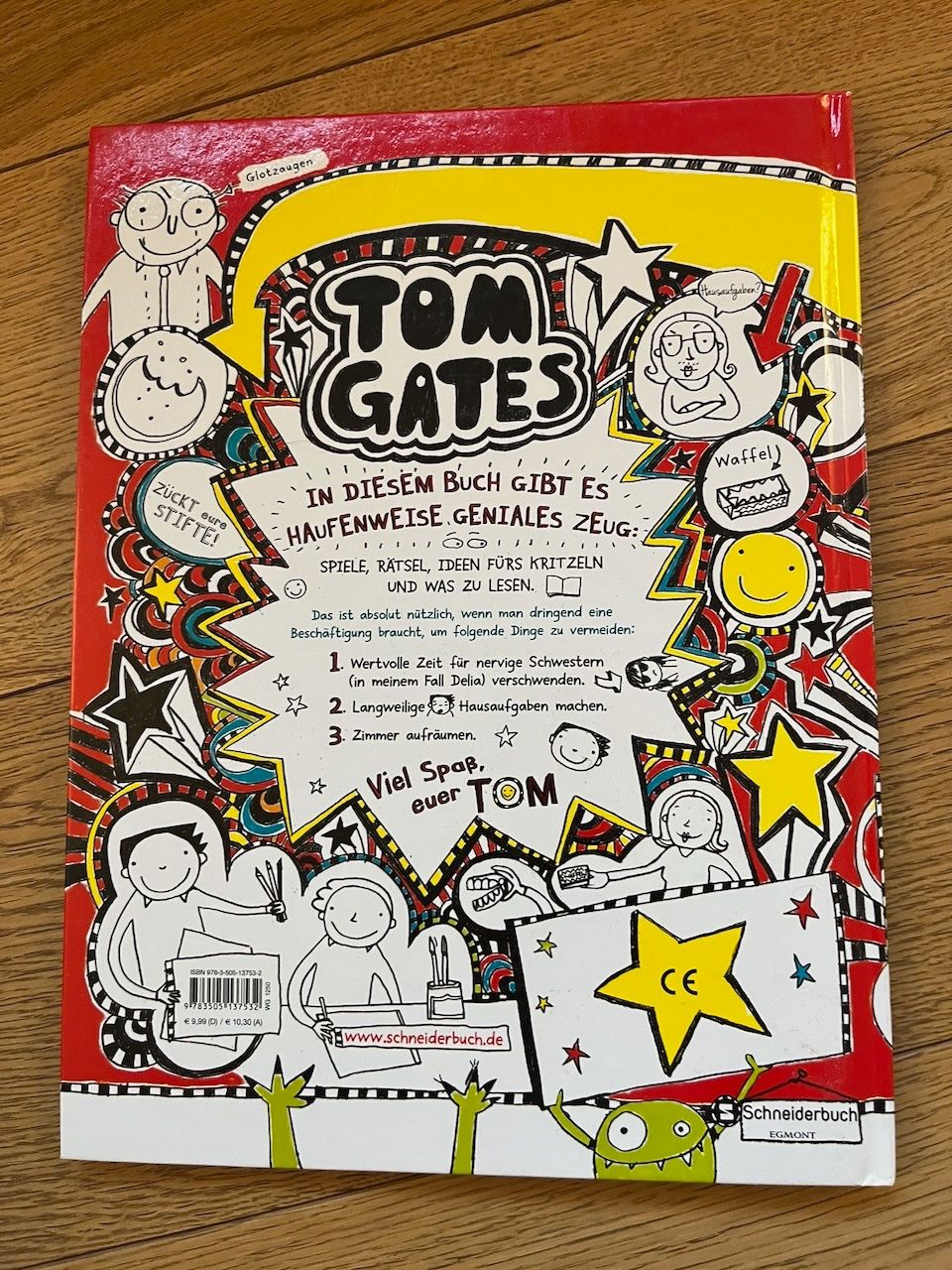 Bücher: Tom Gates - Das grosse, absolut geniale Tom-Gates-Buch – Gebraucht aus Jona von dogcow993 1