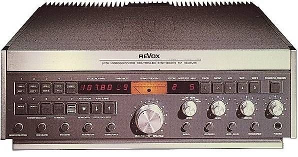 Ricevitori: Revox B780, Ampli-Tuner FM – Usato da Yvonand venduto da Schlak