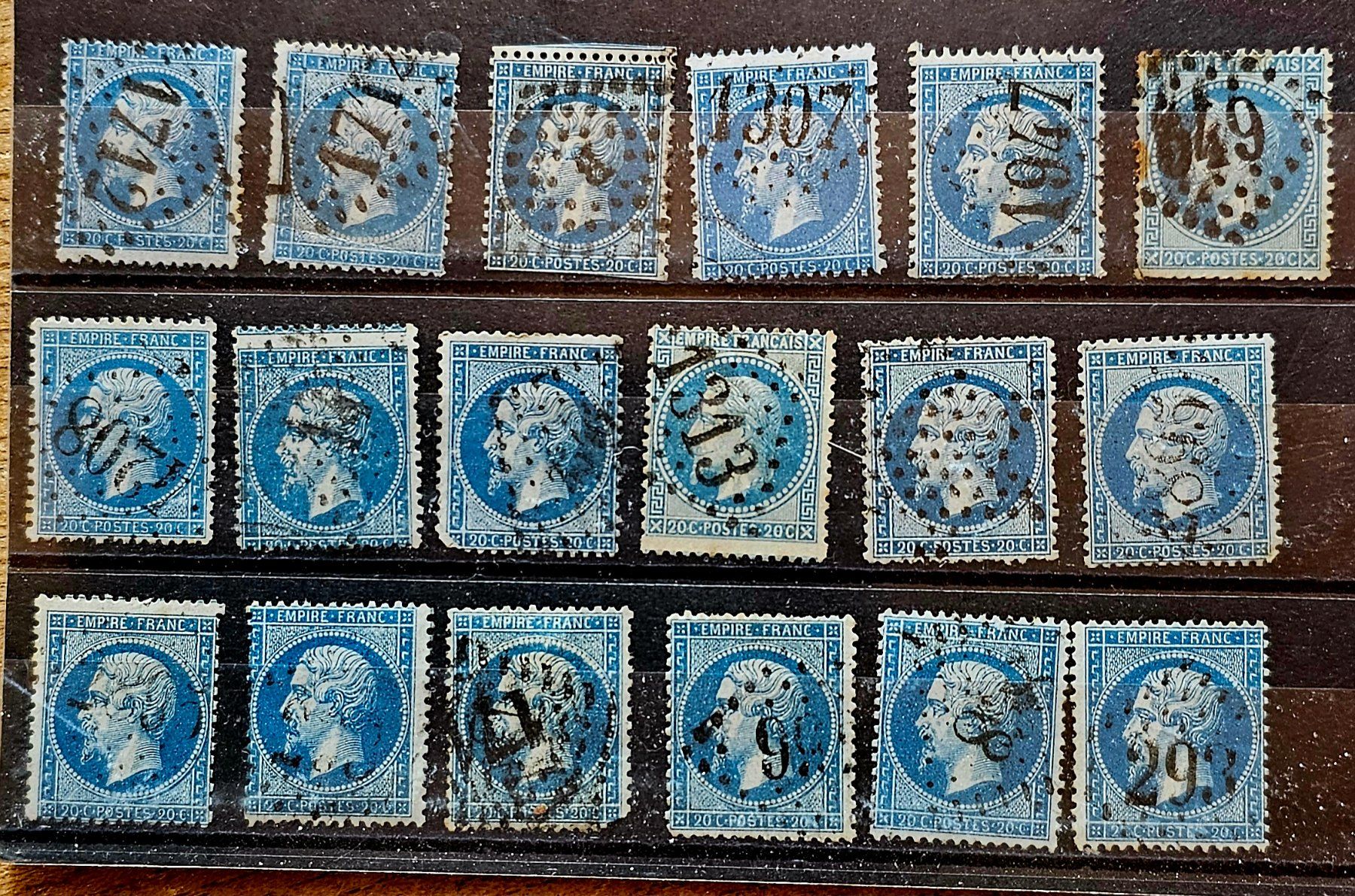 Tutti i francobolli: FRANCE classiques – Usato da Les Valettes venduto da Nuba1