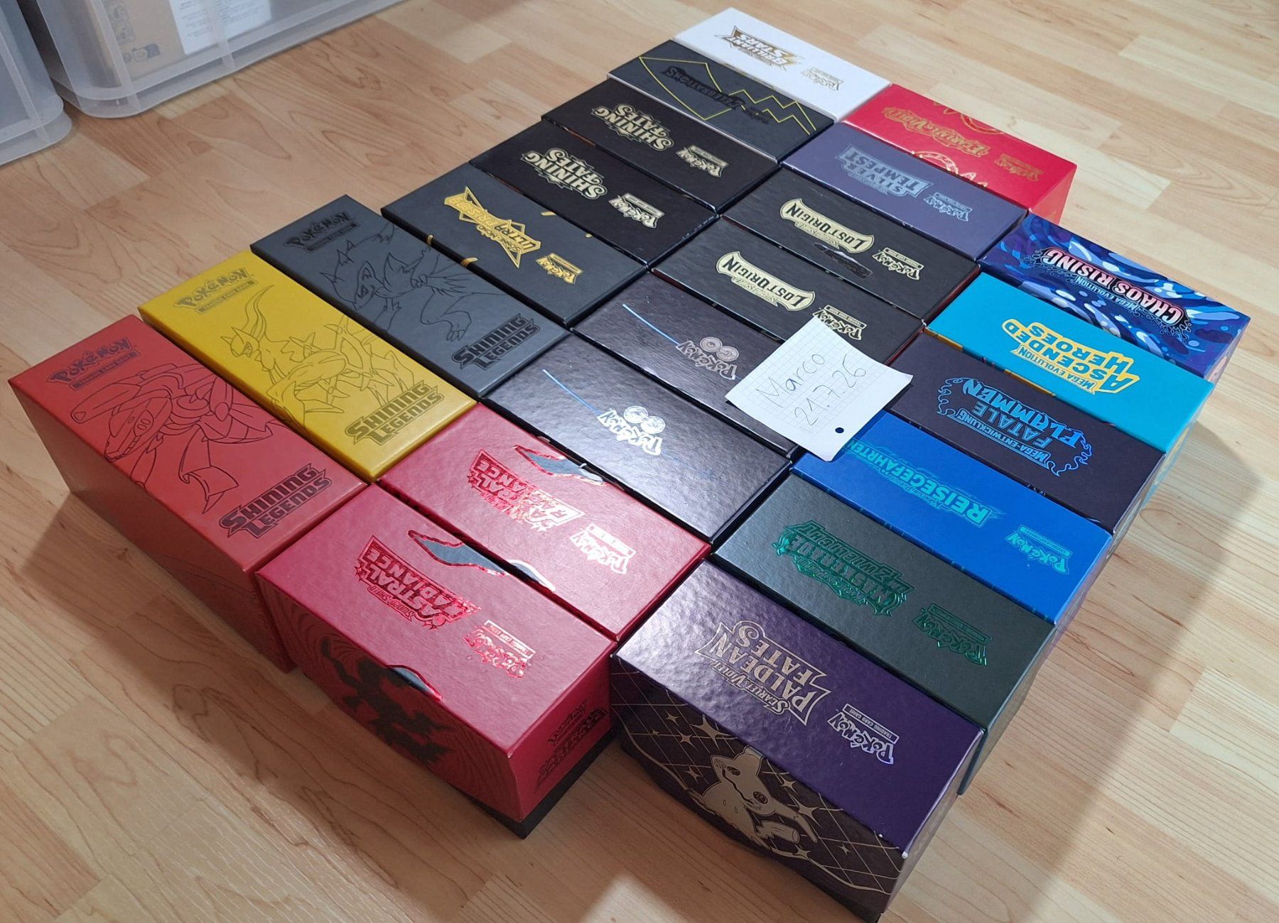 Pokémon Carte collezionabili: Pokemon LEERE ETB's – Usato da Andwil SG venduto da popatus 1