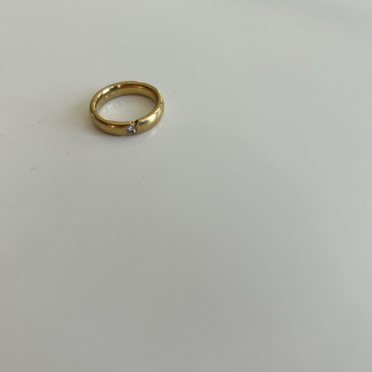 Ringe: Bague vintage solitaire or jaune – Gebraucht aus Lausanne von mmangiol 3