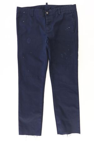 Dsquared2 Hose Gr. 38 blau aus Baumwolle