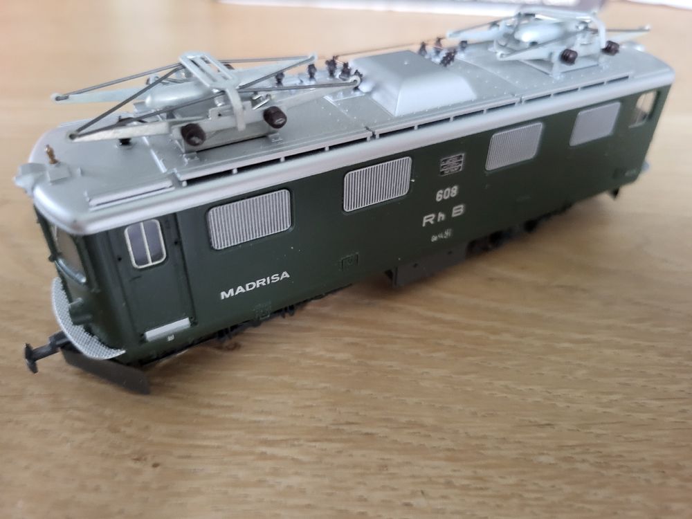 Bemo Modelleisenbahnen: Bemo Ge 4/4 I 608 "Madrisa" – Gebraucht aus Diegten von Ckrapf