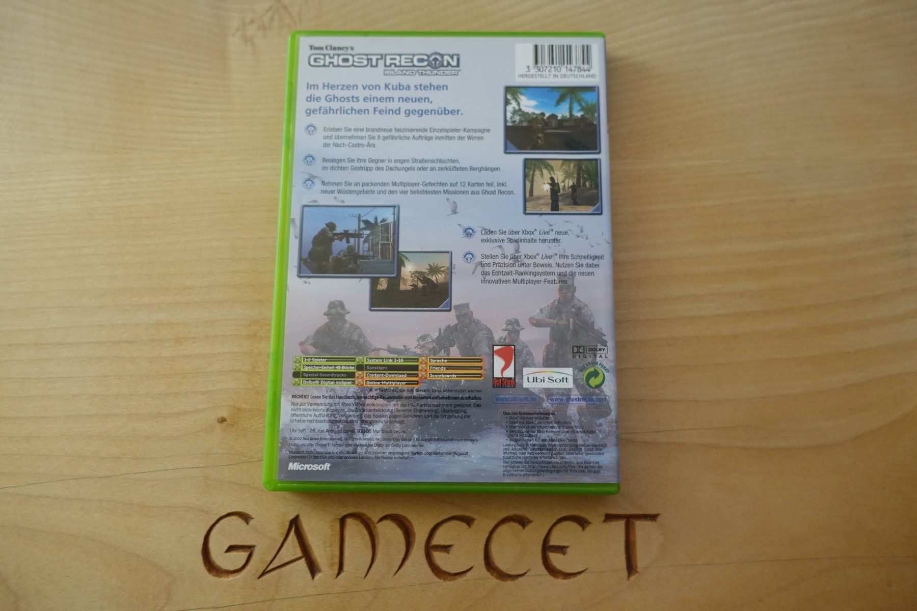 Microsoft Spiele: Tom Clancy's Ghost Recon: Island Thunder – Gebraucht aus Steinach von Gamecet 2