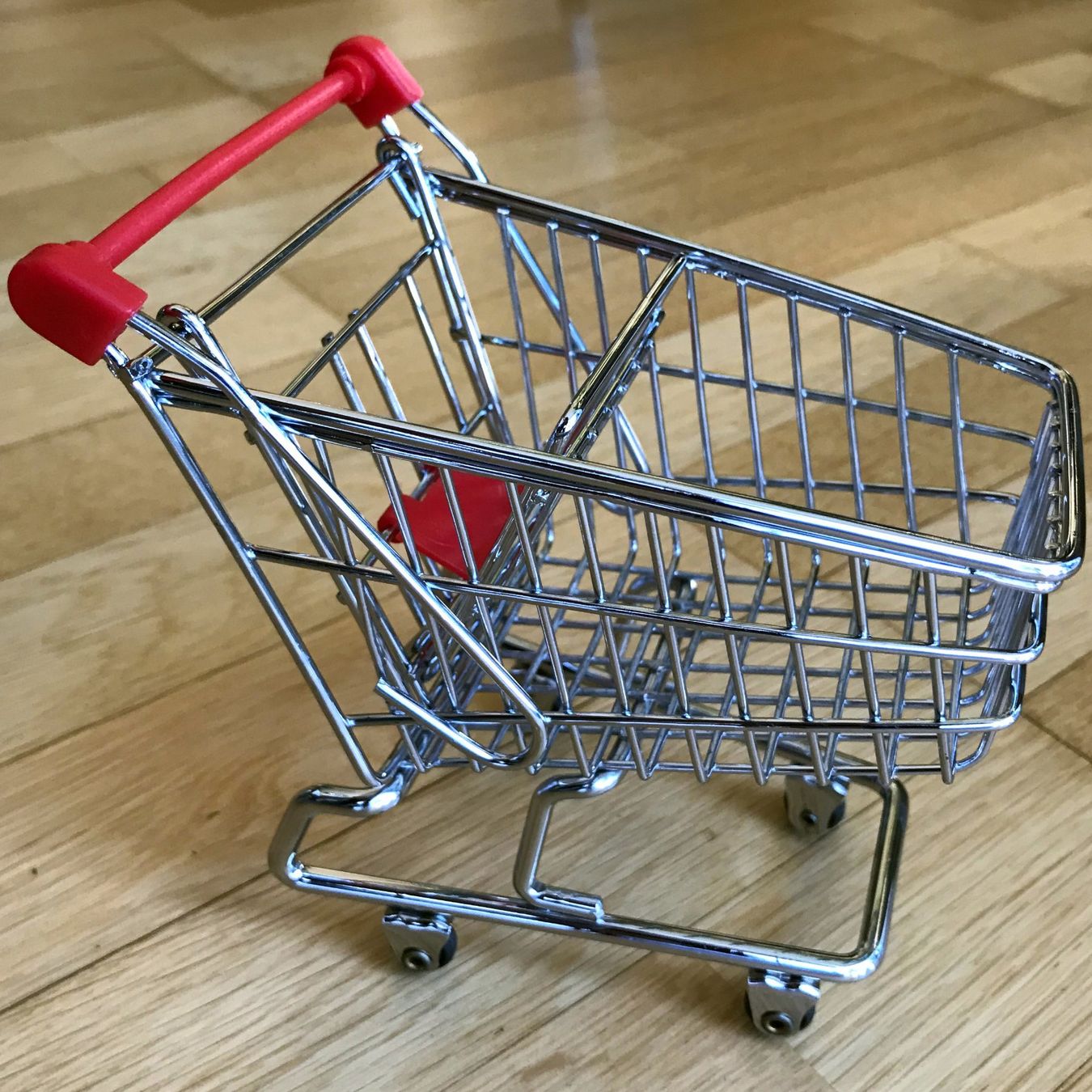 Giocattoli: Mini-Einkaufswagen, Deko, Chromstahl – Usato da Zürich venduto da pet_gcy9 1