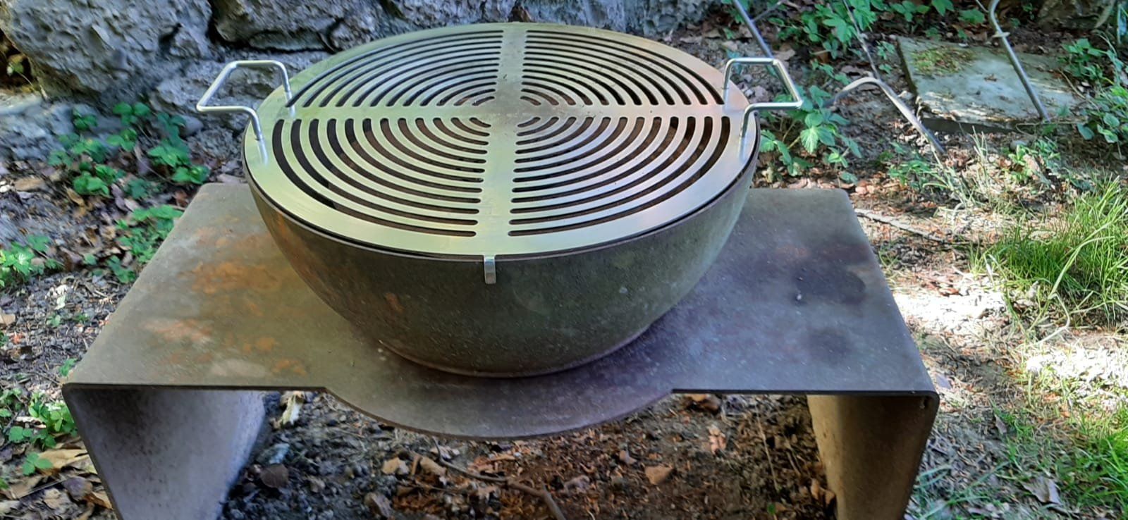 Grils: Stahlgrill – D'occasion à Hochdorf par hus_5fbm