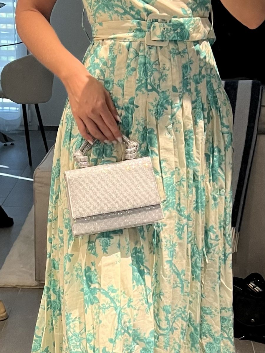 Zara Taschen für Damen: Zara glitter mini bag / shimmery mini bag – Gebraucht aus Lugaggia von noe_7ccw 1