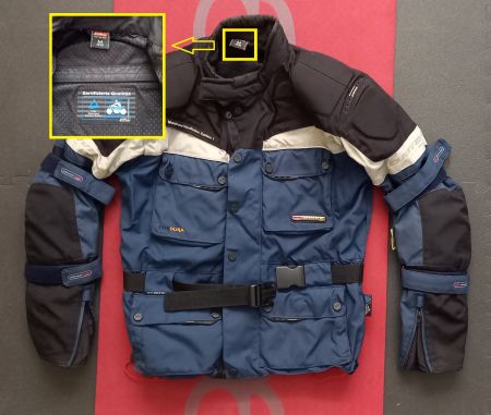 Veste moto CORDURA taille M 48/50