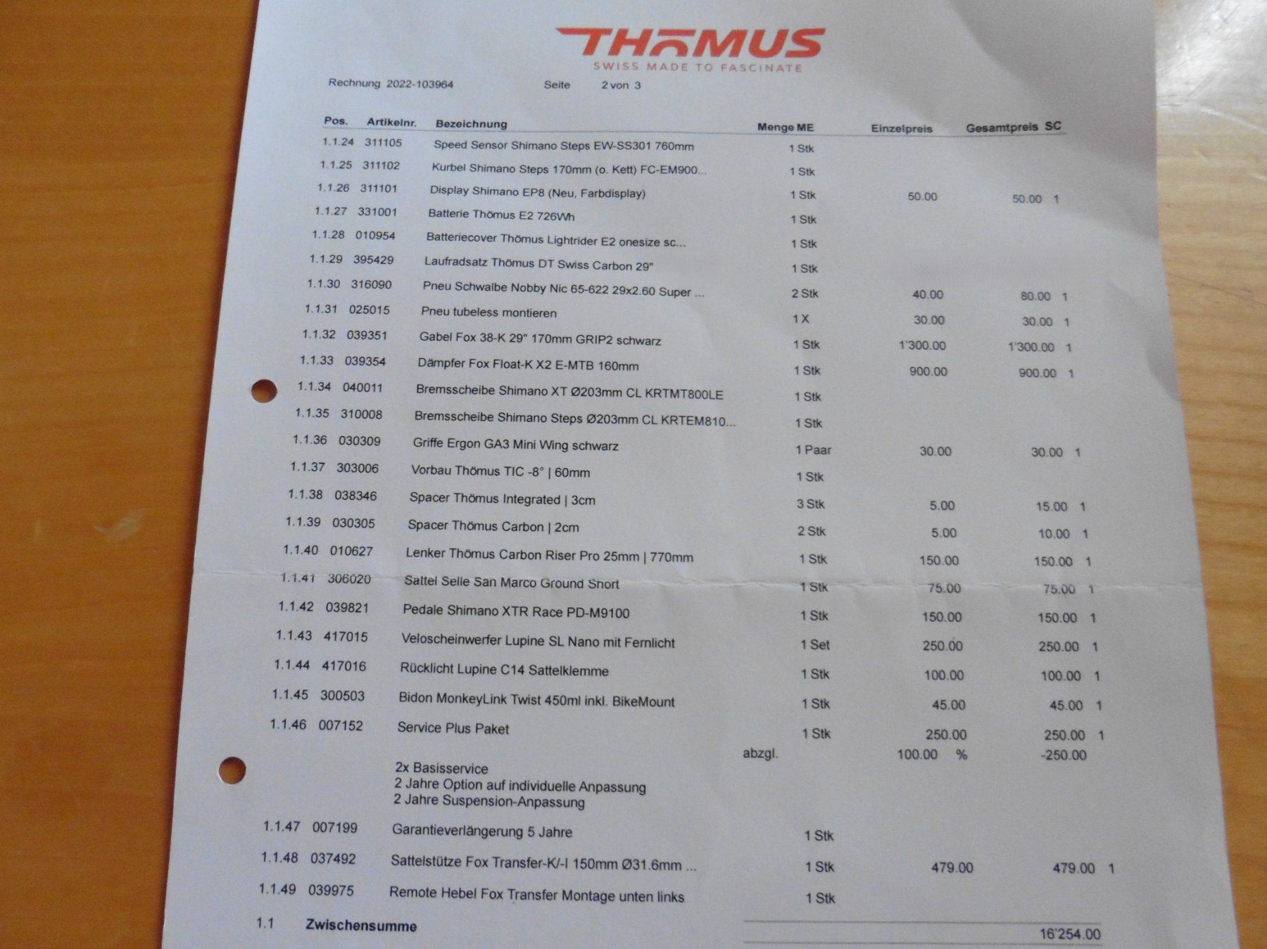 Thömus Velos: Lightrider E2 Pro – Gebraucht aus Kehrsatz von Rolli64 8