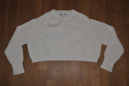 cooler ZARA Stick-Pullover - Gr. L, guter Zustand