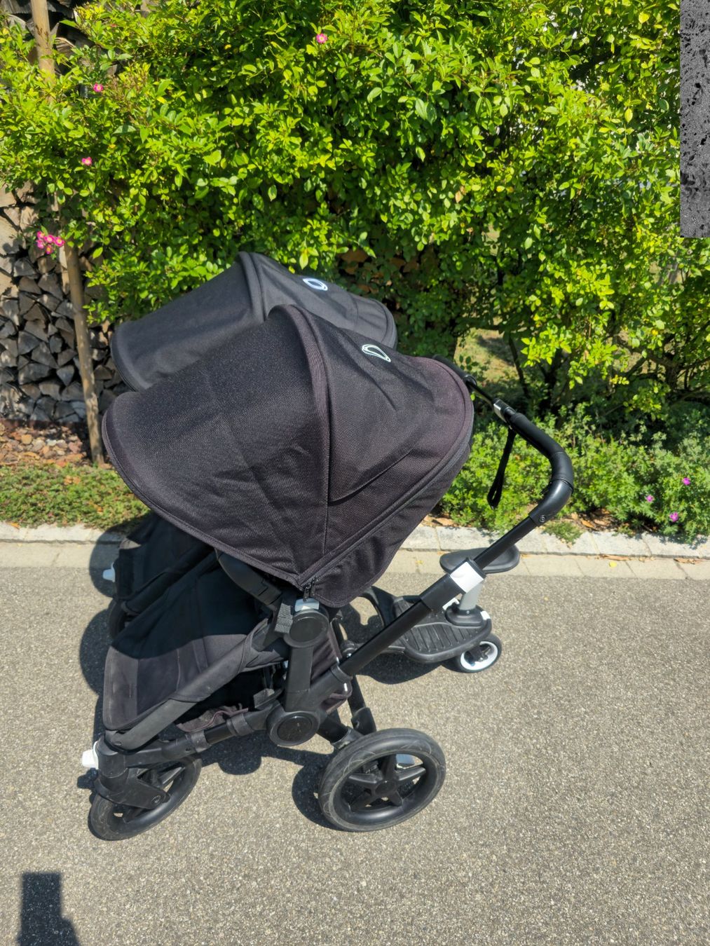 Bugaboo Poussette: Bugaboo Donkey 3 Double Schwarz  Geschwisterwagen – D'occasion à Weinfelden par fab_99ml