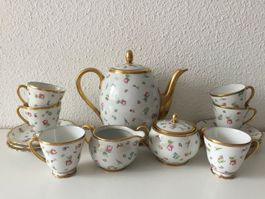 VIEUX NYON Service à café en porcelaine / Kaffee Geschirr