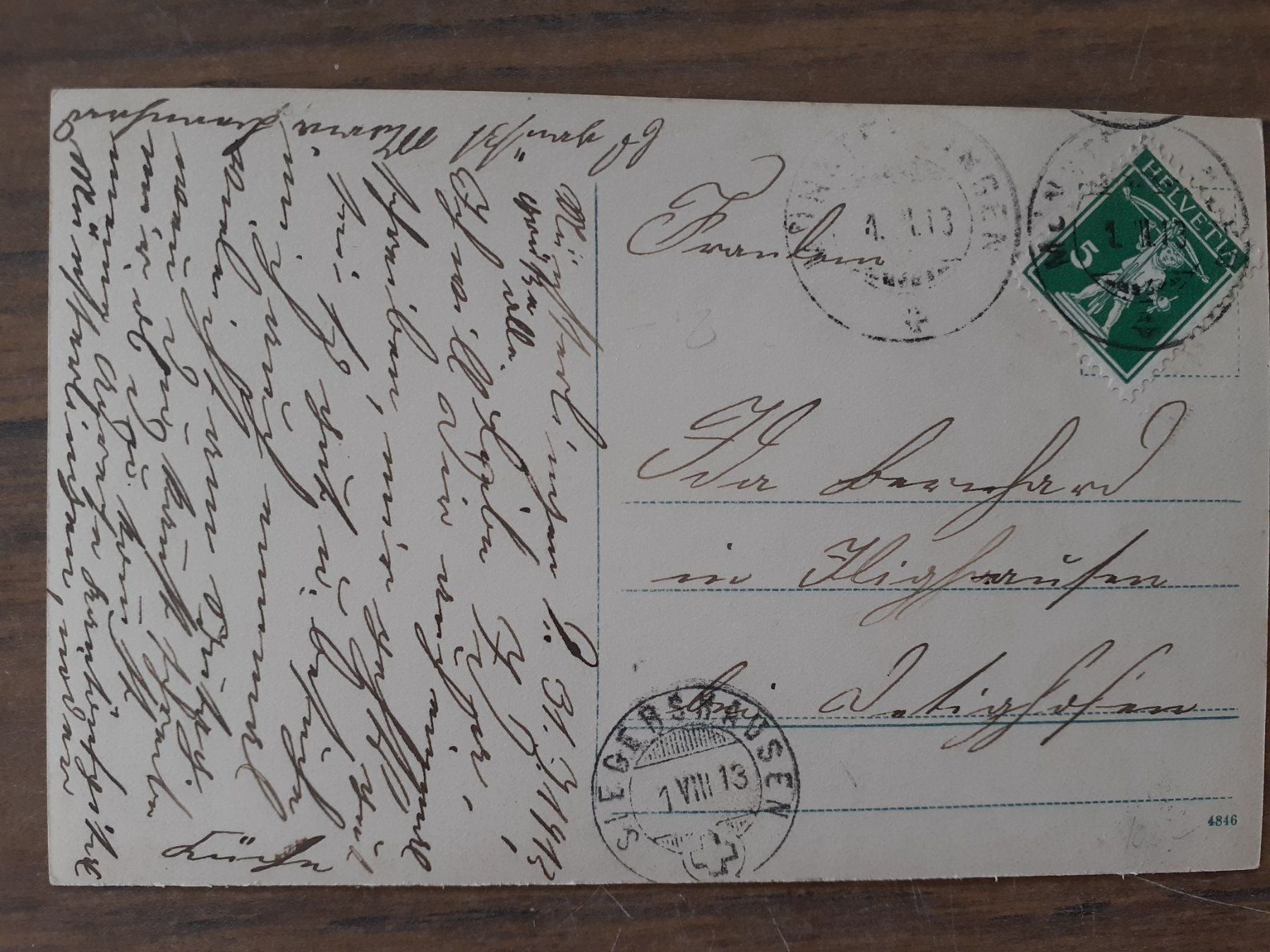 Cartoline postali: Ansichtskarte Märchen Märchenerzählerin 1913 – Usato da Mörschwil venduto da lindaswunderkiste 2