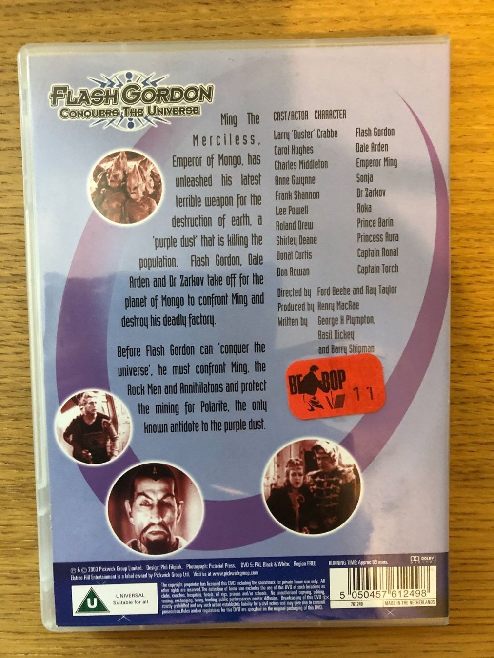 Tutti i DVDs: Flash Gordon Vol.2  (UK-Import, English) – Usato da Seewen SO venduto da DVD-Movie-Fan 1