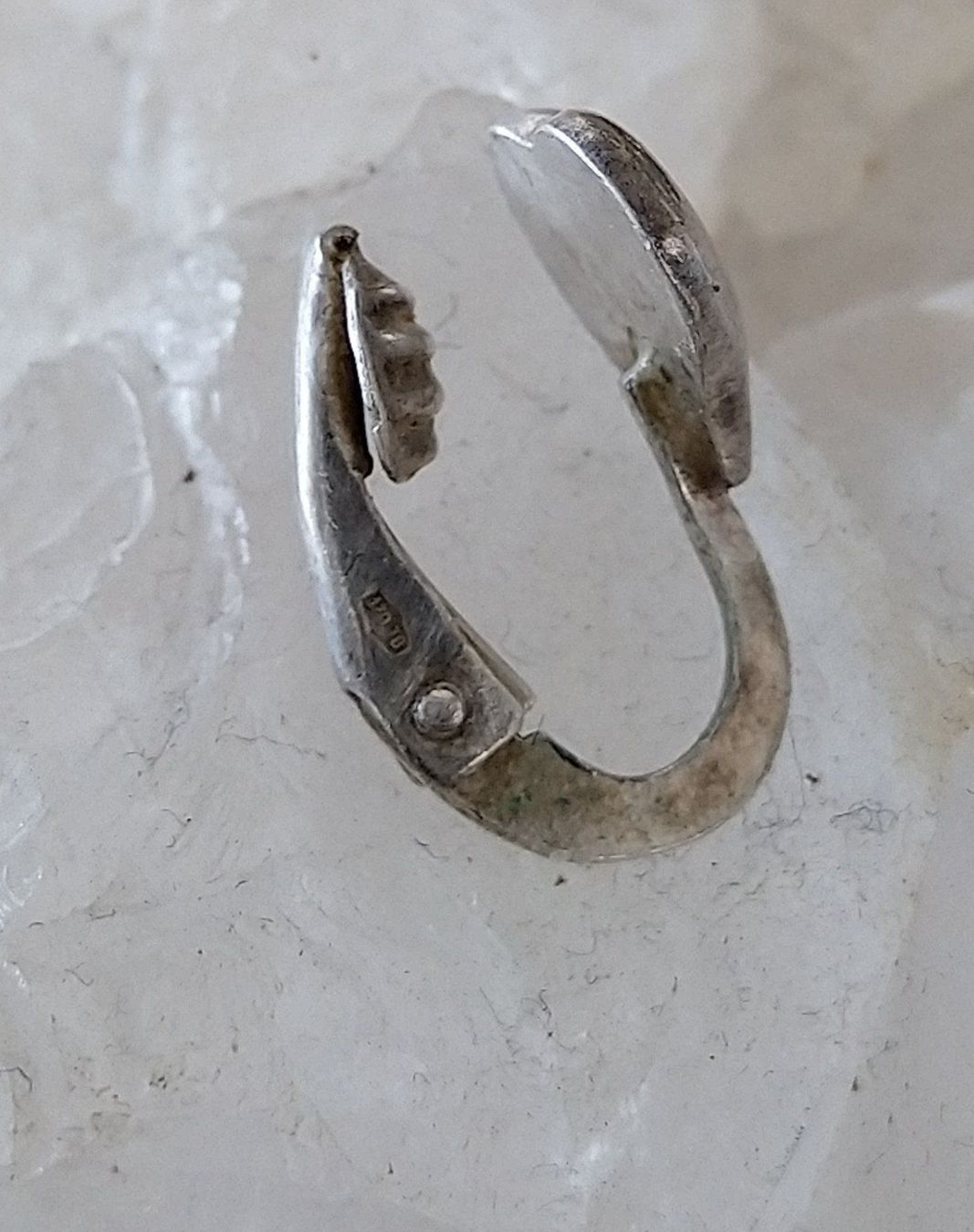 Ohrringe & -stecker: OHRRINGE IN 800 925 SILBER CLIPS HERZ – Gebraucht aus Romanshorn von BoutiqueA 2