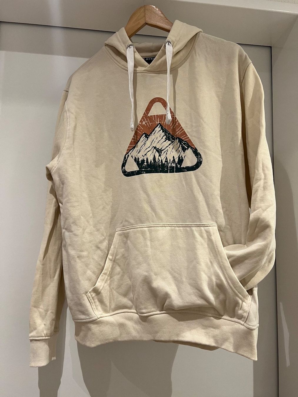 Maglioni & Felpe: Atrium Kapuzenpullover, Hoodie, Beige, Grösse L, Top! – Usato da Bottenwil venduto da topshop