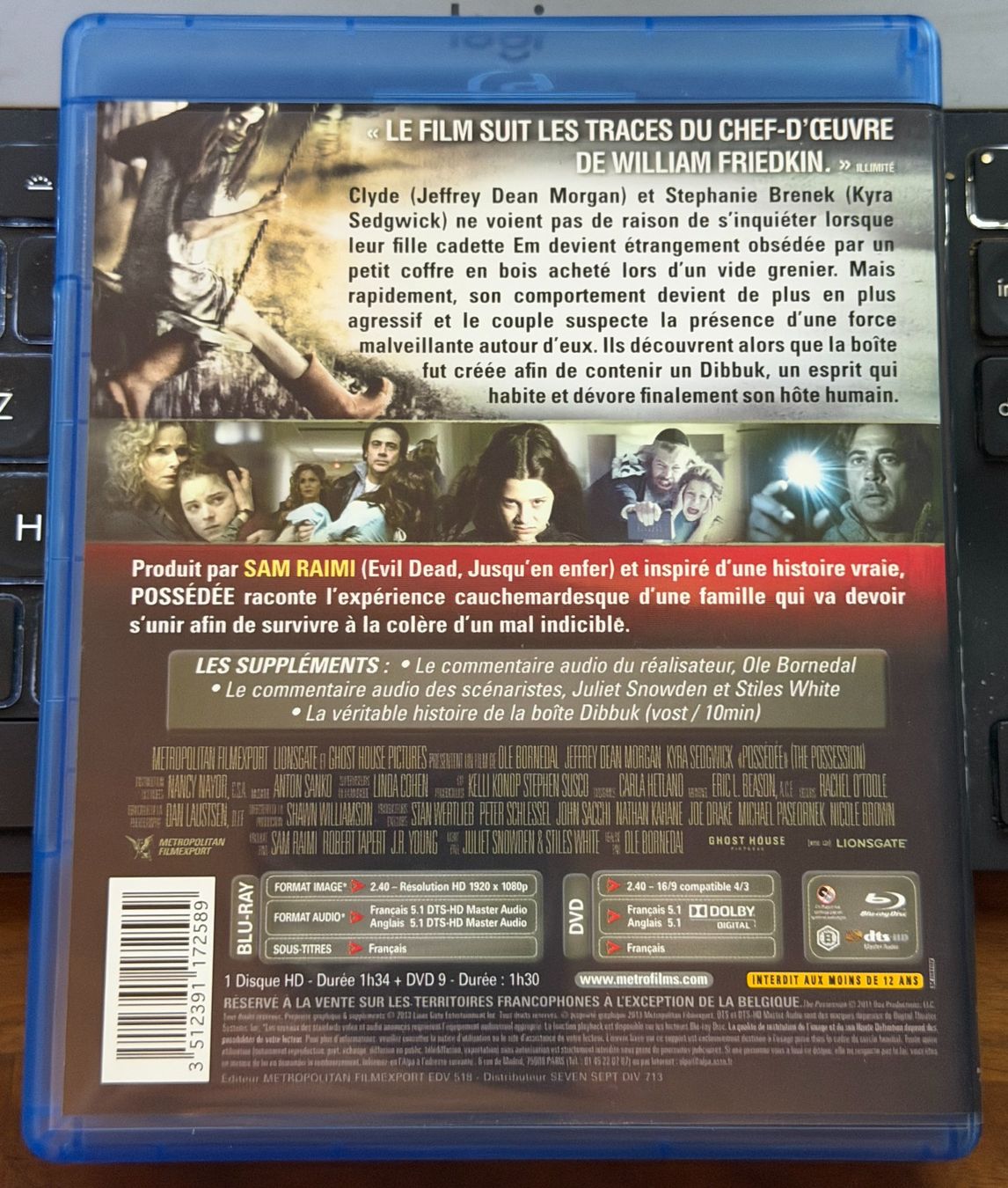 Tous les DVDs: Possédée (2012) - Blu-ray – D'occasion à Semsales par __Florian__ 2
