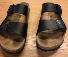 Sandali Birkenstock Arizona neri taglia 37 usati