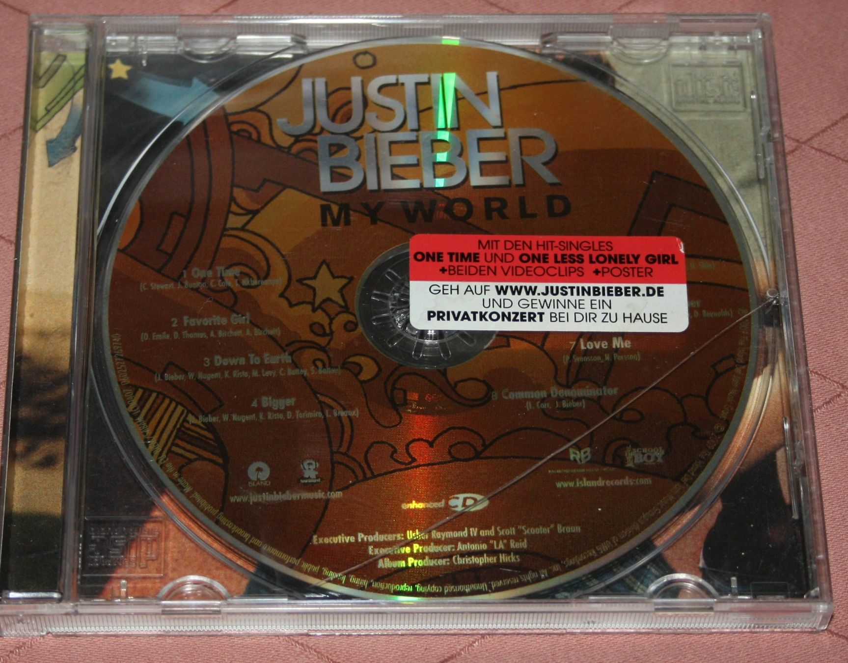 CD: CD  Justin Bieber My Worlds (45) – Usato da Flüelen venduto da Rosegarden