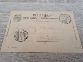 Postkarten Ganzsache St. Margrethen