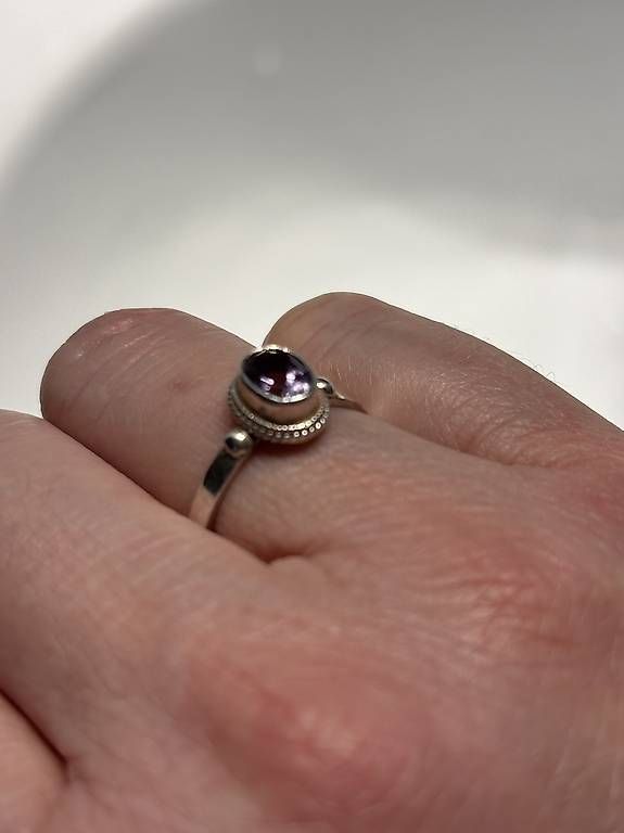 Anelli: Bague améthyste argent 925 – Nuovo (secondo la descrizione) da Perroy venduto da barballalla 2
