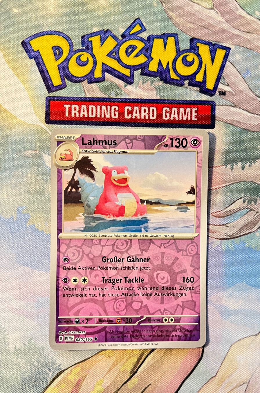 Pokémon Carte collezionabili: Lahmus Reverse Holo (Deck 151) 080/165 – Nuovo (secondo la descrizione) da Sempach venduto da R-G