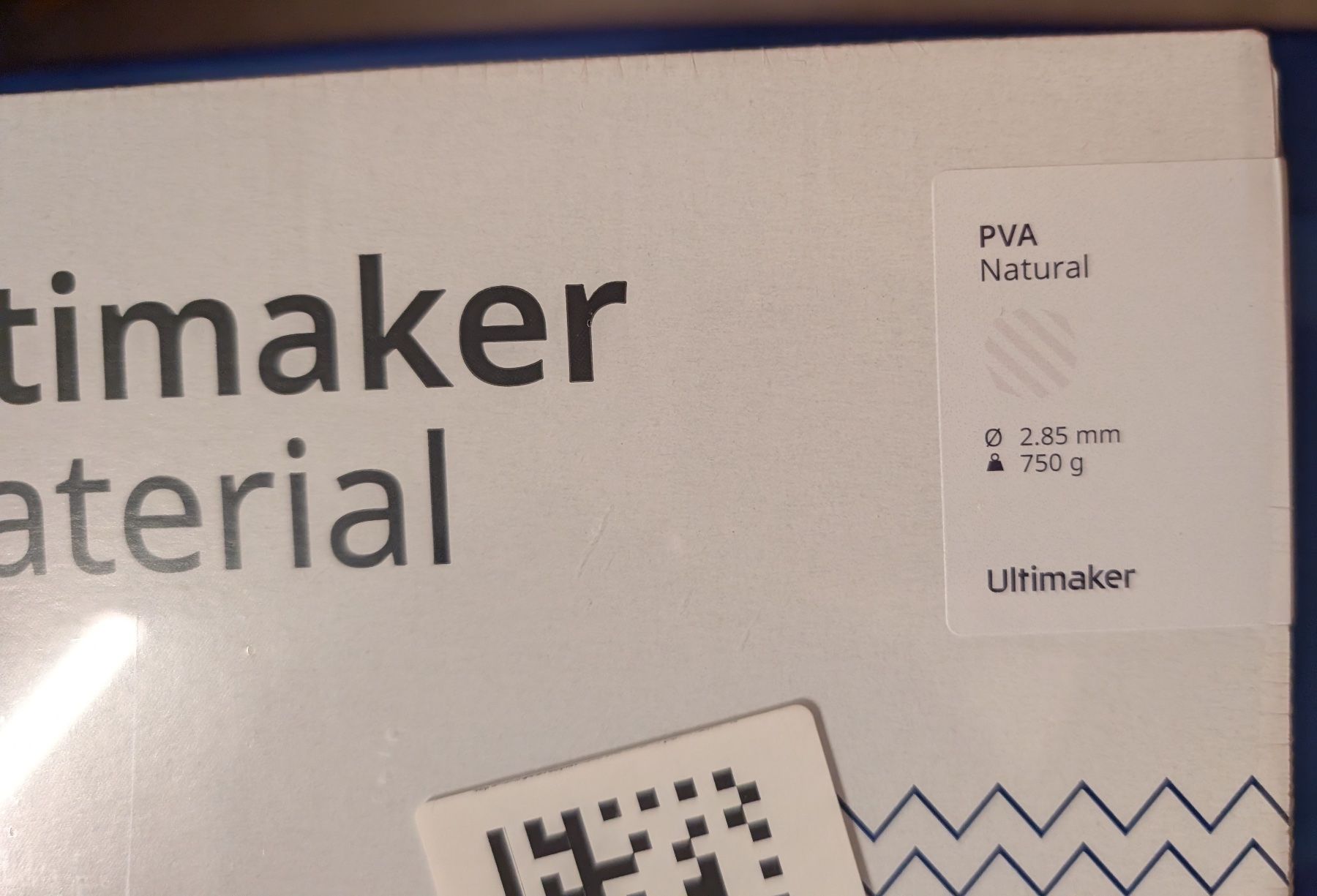 Ultimaker Filamento: Original Ultimaker Filament PVA Natural – Nuovo e nell'imballaggio originale da Zollikofen venduto da Macer