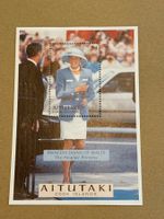 Briefmarke Princess Diana 1998 Rarität Aitutaki
